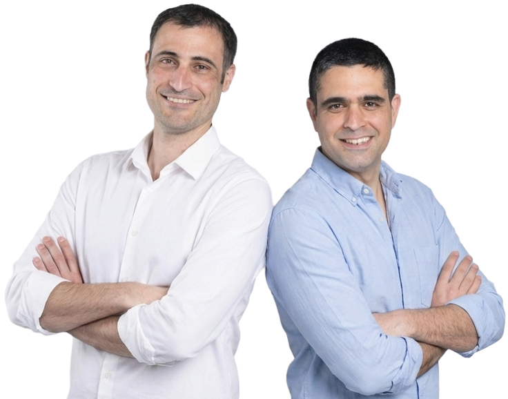 תמונת הצלחה של אורי ואורי מתוכנית אמזון ל-90 יום