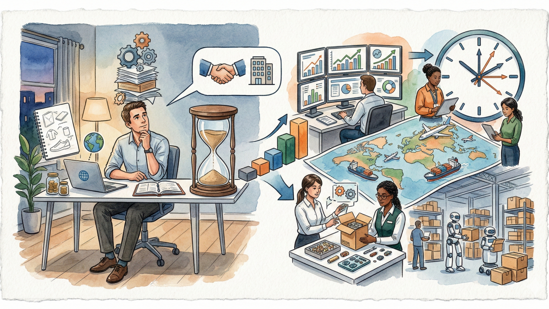 ניהול חנות אמזון בלי להפוך לסוחר במשרה מלאה